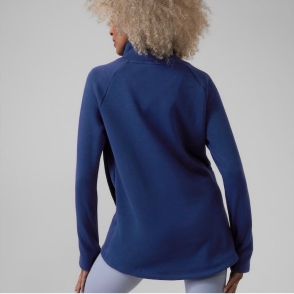 ATHLETA Cozy Karma Pullover Wrap-Front Asymmetrical - Picture 6 of 12